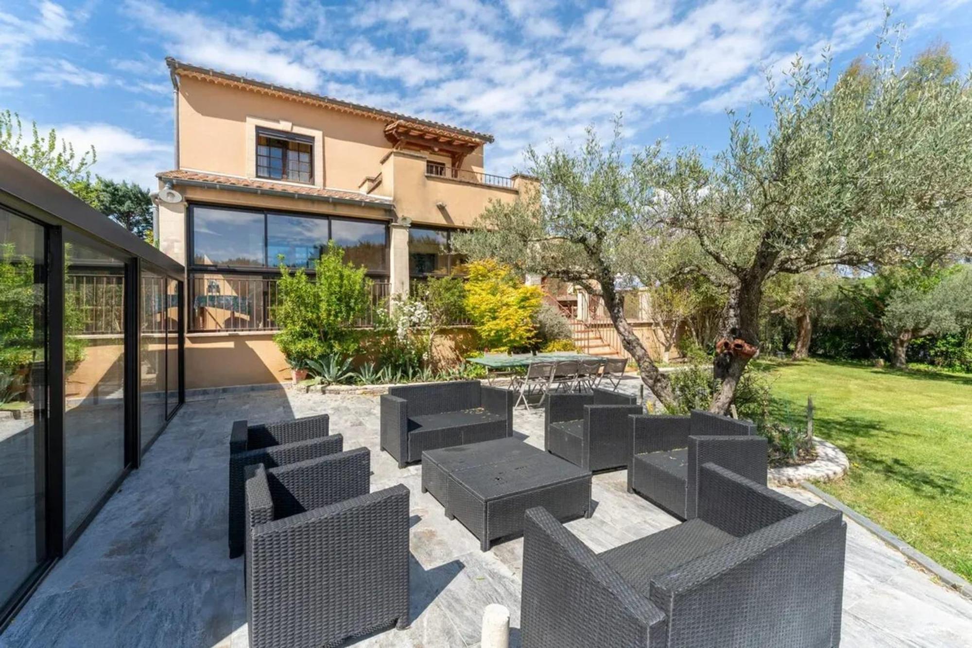 Villa Spacieuse A Vezenobres Avec Piscine Privee エクステリア 写真